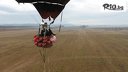 30 минути VIP свободен полет с балон край София за до четирима + HD заснемане и подарък - пенливо вино от Extreme Sport