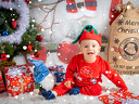 Коледна фотосесия в студио с всички обработени кадри + 10 със специални ефекти, 4 Коледни декора в Arsov Image