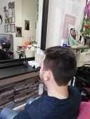 Модерно мъжко подстригване + измиване и масаж на скалп с 56% отстъпка от Салон Диди Фешън
