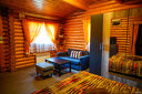 Нощувка в къщичка за до 4-ма души със или без сауна + външен басейн и шезлонги, от Вилно селище Ягода, Боровец
