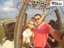 30 минути свободен полет с балон край София за един човек, при шестима в балона + HD заснемане и почерпка с пенливо вино от Extreme Sport