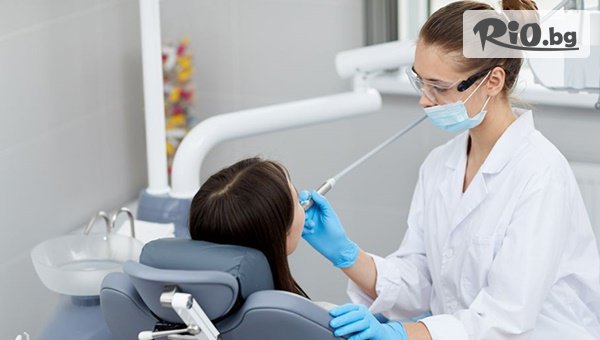 Обстоен стоматологичен преглед и почистване на зъбен камък с 51% отстъпка, предоставено от Д-р Джонова