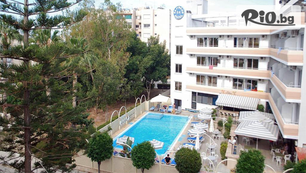 Почивка на море в Ларнака, Кипър! 7 нощувки със закуски и възможност за вечери или All inclusive в San Remo Hotel + самолетен билет, от Солвекс