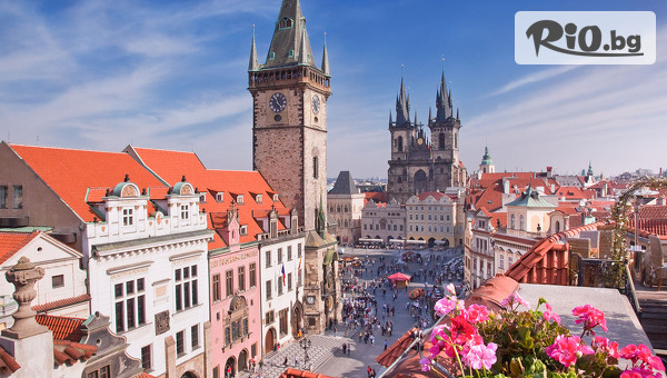 Априлска ваканция в Прага! 3 нощувки със закуски в EA Embassy Prague Hotel 4* + самолетен транспорт от София + обзорна обиколка на Прага с екскурзовод, от Mistral Travel & Events