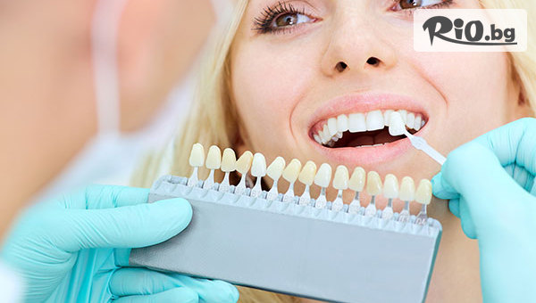 Почистване на зъбен камък + избелване с паста + обстоен профилактичен преглед с 59% отстъпка, от Д-р Ваня Николова