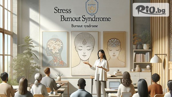 Педагогическа програма - Стрес и управление на стреса. Бърнаут синдром. - онлайн курс с 2-месечен достъп с безплатен сертификат + удостоверение с 50% отстъпка, от Европейска Академия