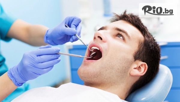 Дентален обстоен преглед със снемане на зъбен статус, поставяне на зъбен имплант Strauman и контролен преглед, от Eвровита Дентал