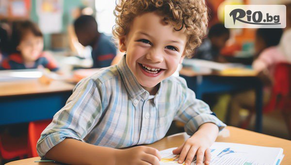 Детска полудневна занималня за един месец с грижа, учене и забавления в сърцето на София, от Образователен център Евдора