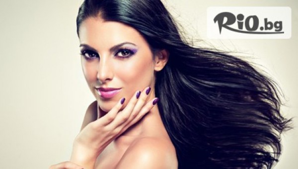 Боядисване с професионална италианска боя Farma Vita, масажно измиване и подсушаване само за 10.90лв, от Студио V