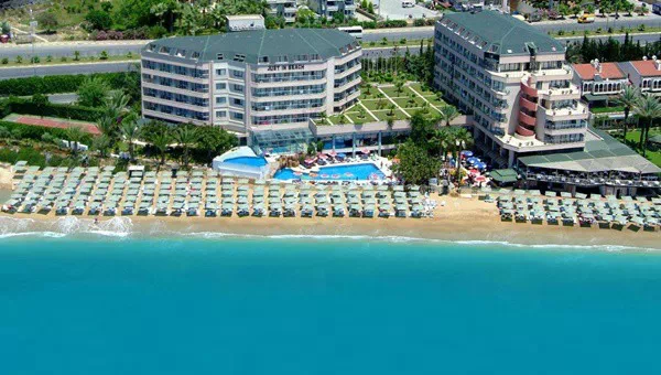 Ранни записвания за 5-звездна Нова година в Алания! 4, 5 или 7 All Inclusive нощувки Aska Just In Beach 5* + самолетен билет, летищни такси, багаж и трансфери