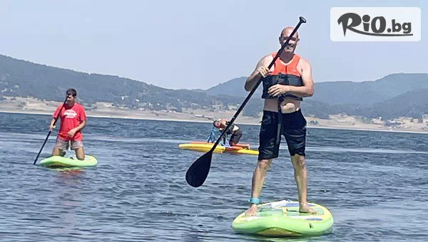 Забавление на язовир Батак! Каране на водни колела или падъл бордове (SUP), от Avatar Extreme Sport