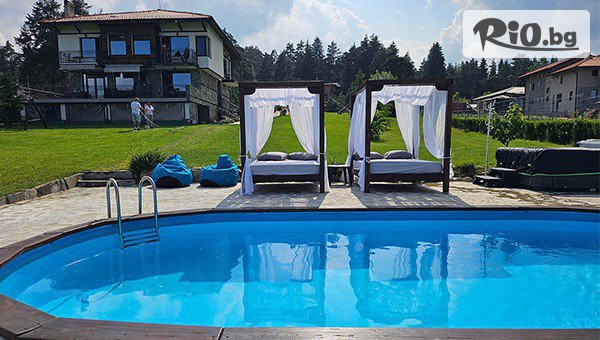 Почивка с компанията на брега на язовир Батак до 30 Септември! Нощувка в самостоятелна вила за до 20 човека + външен басейн и джакузи, от Вила Лидия в Цигов чарк