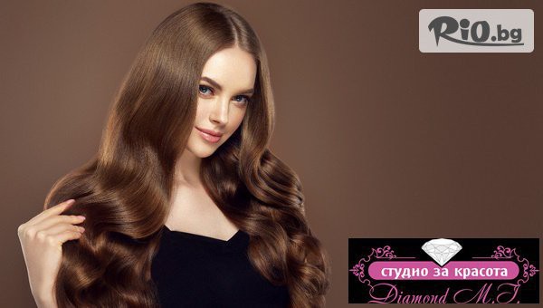 Боядисване на косата, Изрусяване на корени или Ботокс терапия Lisap за суха и изтощена коса с 50% отстъпка, от Studio Diamond