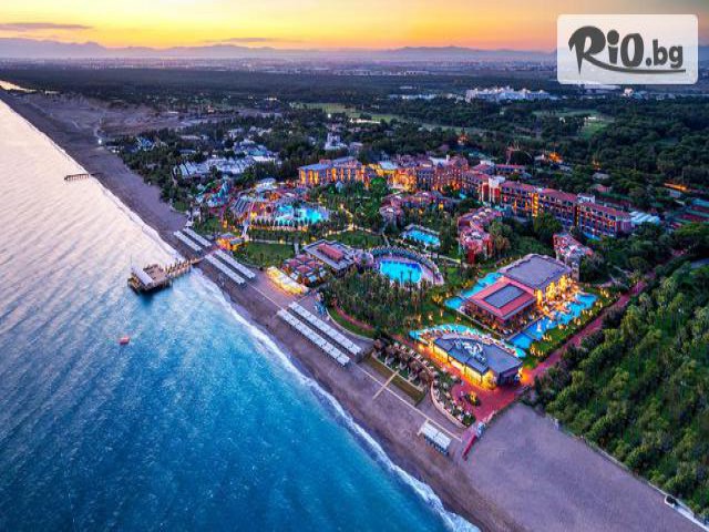 Saray Rio Луксозна Нова година на брега на морето в Club Mega Saray 5*, Белек ...