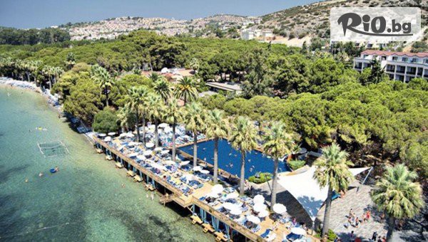 Last Minute Луксозна Ultra All Inclusive почивка на първа линия в Кушадасъ! 7 нощувки на база Ultra All Inclusive в Omer Prime Holiday Resort 5* + дете до 12.99 г. Безплатно