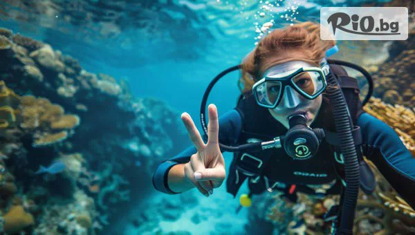 Пробно водолазно гмуркане Scuba Discovery в Созопол - с екипировка, инструктор и видеозаснемане, от Водолазен център Due