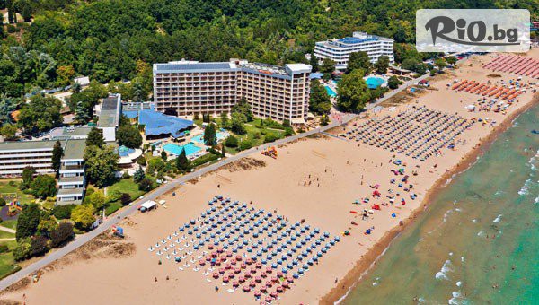 Лято 2026 в Хотел Калиакра Бийч 4* на първа линия в Албена! Ultra All Inclusive нощувка + басейни, шезлонг, чадър на плажа - от 22.06 до 1.07 и от 26.08 до 6.09