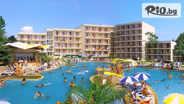 Лято 2026 в Хотел Вита Парк Албена! All Inclusive нощувка + басейни с минерална вода, 2 шезлонга и 1 чадър на плажа и вход за АкваПарк, през цялото лято