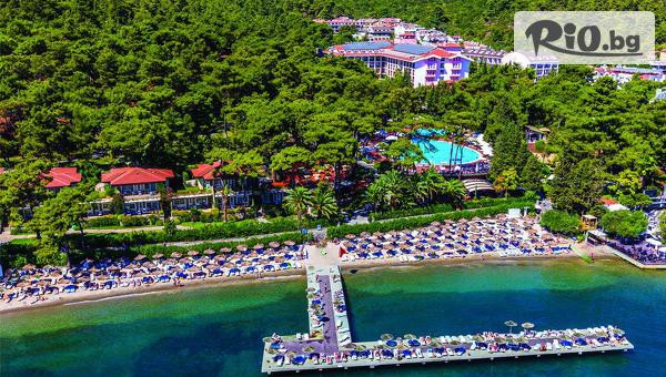 Луксозна почивка в Мармарис! 7 нощувки на база All Inclusive в GRAND YAZICI CLUB TURBAN 5* + самолетни билети, летищни такси, багаж и трансфери, от Aqua Tour