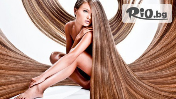 Възстановяваща терапия за коса с инфраред преса - за изтощена и увредена коса - с ампула, подхранващо олио и прическа със сешоар само за 10.90лв, от Студио за красота Катя