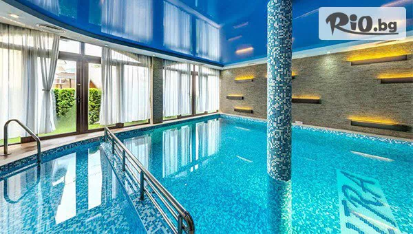 СПА почивка във Велинград до края на Ноември! Нощувка със закуска и вечеря за до четирима + минерални басейни и СПА, от СПА хотел Енира 4*