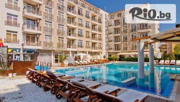 Слънчев бряг - 2, 3 или 4 нощувки в луксозен апартамент със закуски от 59 лв. в хотел Dawn Park