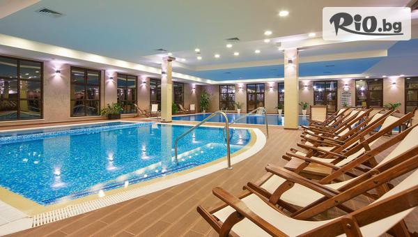 СПА почивка във Велинград до края на Октомври! Нощувка със закуска и вечеря + SPA и минерални басейни + Безплатно за дете до 12 г., от Гранд Хотел Велинград 5*