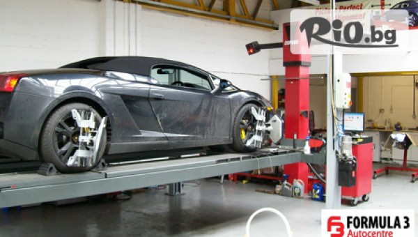 Реглаж на преден и заден мост + пълна проверка на ходовата част, от Автоцентър Формула 3