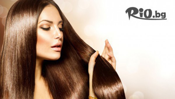 Красива и жива коса! Кератинова терапия от Helen Seward с инфра ред преса със сешоар или френски букли само за 9.90лв, от Studio J'ador