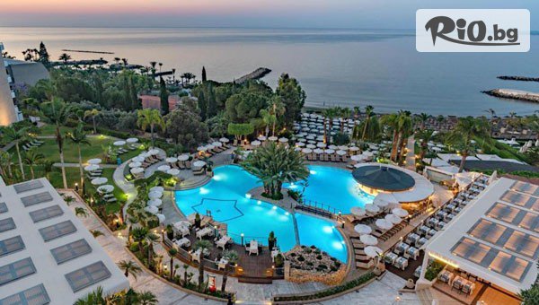 Нова година в Лимасол, Кипър! 5 нощувки със закуски и вечери в Mediterranean Beach Hotel 4* + самолетен билет