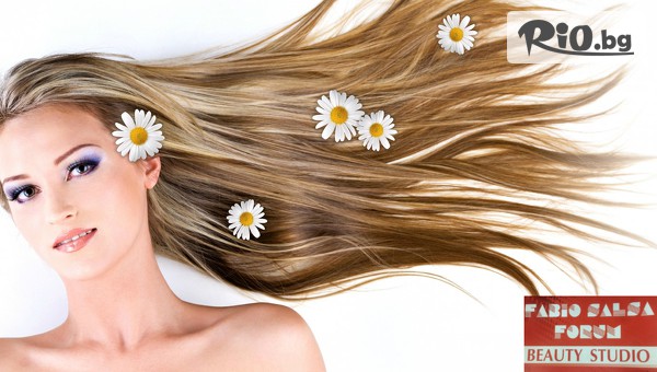 Масажно измиване, маска, изсушаване, къдрици или обем в корена или Полиране на косата с полировчик, от Студио за красота Fabio Salsa Forum