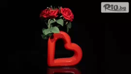Страхотна ваза Сърце #1