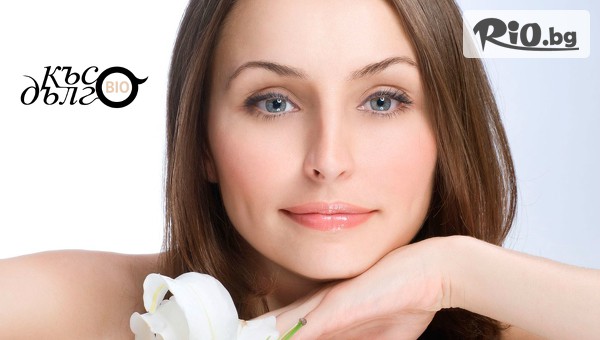 Хидратираща терапия с хиалуронов гел, лифтинг масаж и маска, с козметика Collagena, от Салон за красота Късо Дълго