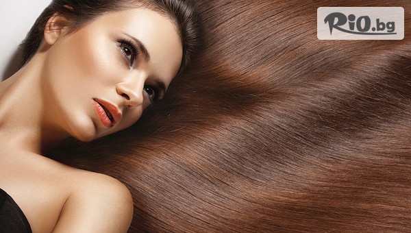 Боядисване с боя на клиента, масажно измиване, подхранваща маска с продуктите на Alfaparf + прическа, от Фризьорски салон СЕВИ