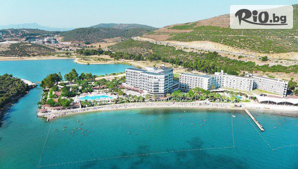 LAST MINUTE почивка в Кушадасъ на брега на морето! 5 24h All Inclusive нощувки в Tusan Beach Resort 5* + безплатно настаняване на дете до 12.99 г. + басейни, шезлонги и чадъри