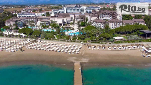 Нова година в Paloma Perissia Hotel 5*, Сиде с чартърен полет от София, Пловдив или Варна! 4 Luxury Ultra All Inclusive нощувки + СПА, басейн и релакс зона