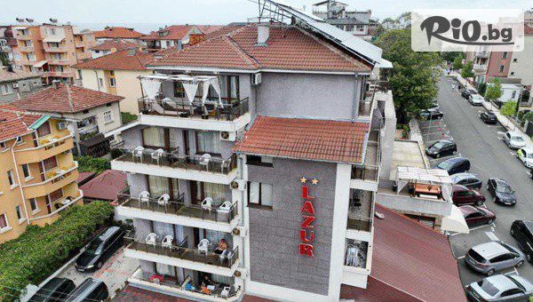 LAST MINUTE почивка в Китен до 20 Септември! Нощувка със закуска и вечеря на ТОП цена, от Хотел Лазур на 150 метра от Южния и на 300 метра от Северния плаж