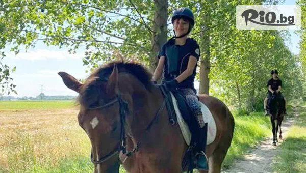 Разходка с Кон за един или двама край Пловдив! ПОДАРИ СИ Изживяване от Конна база Тара