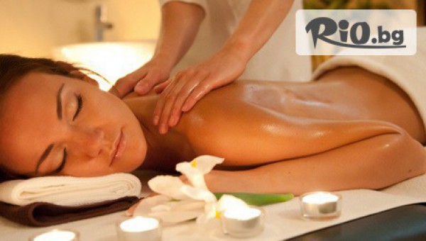 60 минути масаж на цяло тяло + рефлексотерапия и Подарък: подмладяваща терапия за лице само за 13.90лв, от Студио за красота VELVET BEAUTY