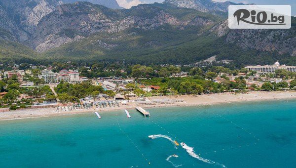 Самолетна почивка на първа линия в Кемер! 7 Ultra All Inclusive нощувки в Club Hotel Belpinar 4* + 2 открити басейна и 3 водни пързалки, с полет от София