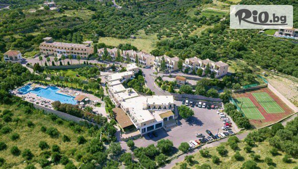 Почивка на остров Крит през Септември и Октомври! 4 нощувки със закуски в Almyrida Village And Waterpark + открит басейн и самолетен транспорт от София