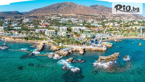 Ранни записвания за Лятна почивка на о-в Крит на първа линия! 7 All Inclusive нощувки в Star Beach Village & Aquapark 4* + басейн, шезлонг и чадър + самолетен билет и летищни такси