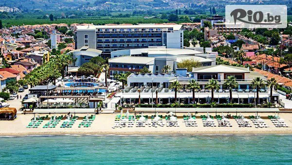 Ранни записвания за Луксозна почивка в Palm Wings Beach Resort & SPA 5*, Кушадасъ! 7 нощувки на база Ultra All Inclusive + дете до 11.99 г. Безплатно