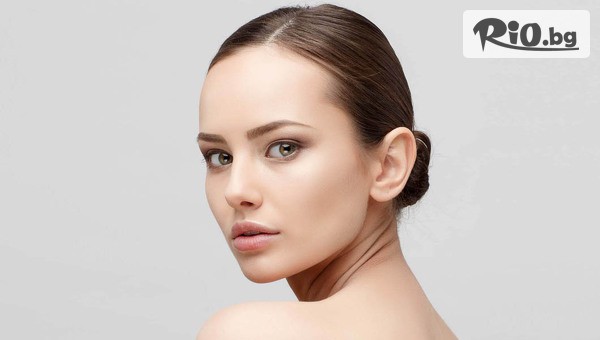 Колагенова терапия Hydraforce за лице, шия и околоочен контур с водно микродермоабразио, от Студио за красота Хубава жена