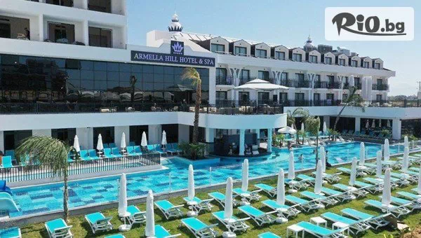 Късно лято в Armella Hill Hotel 5*, Сиде! 7 Ultra All Inclusive нощувки + басейни, с полет от София през Септември и Октомври