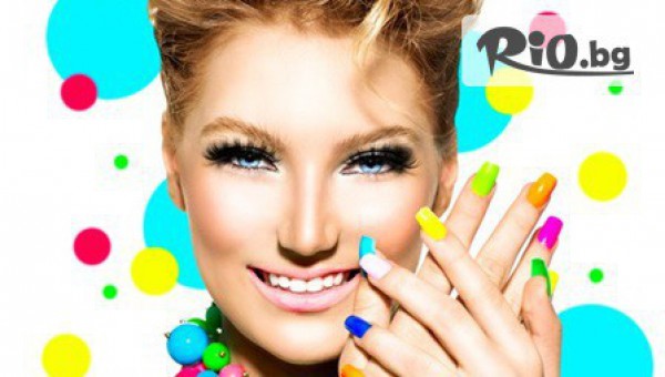 Маникюр с гел лак + Безплатно сваляне на стар гел и 2 декорации само за 9.90лв, от Салон за красота Орхидеус