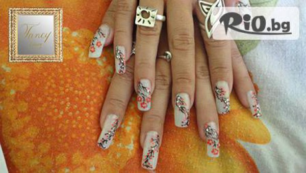 Цялостен маникюр + 10 декорации, Класически педикюр с гел лак или Медицински педикюр + чай или кафе на цени от 4.90 лв в Салон за красота FANCY