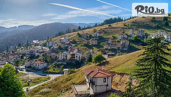 Прохладна почивка в Родопите! Нощувка в самостоятелна вила за до 8 възрастни с 2 деца + напълно оборудвана кухня и възможност за сауна, от Вила О`Sole Mio, с. Проглед