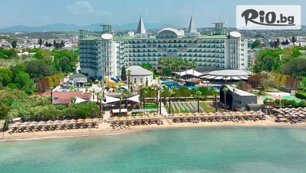 Почивка в Agaya Didim Resort 5* (ex. Prive Hotel Didim) в Дидим на първа линия! 7 нощувки на база Ultra All Inclusive + дете до 11.99 г. Безплатно + Басейн и Аквапарк