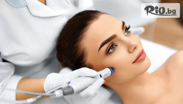 Освежи кожата си! Почистване на лице с водно дермабразио + RF лифтинг и sheet маска с 50% отстъпка, предоставено от Beanna Beauty